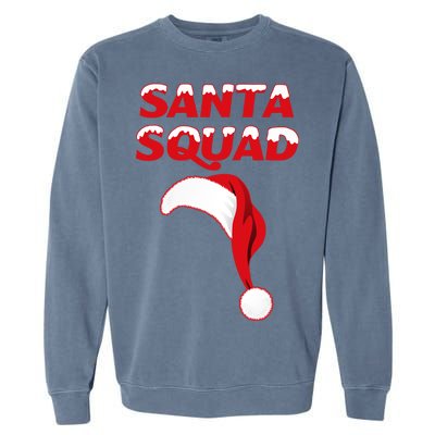 Santa Squad Garment-Dyed Sweatshirt