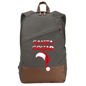 Santa Squad Cotton Canvas Backpack