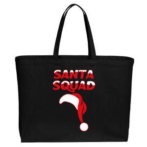 Santa Squad Cotton Canvas Jumbo Tote