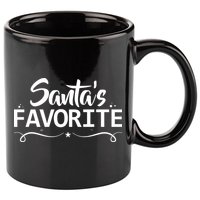 Santa's Favorite 11oz C Handle Ceramic Mug