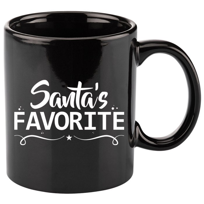 Santa's Favorite 11oz C Handle Ceramic Mug