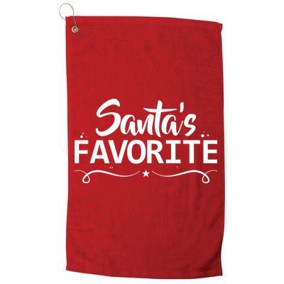 Santa's Favorite Golf Towel