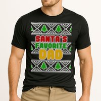 Santa's Favorite Dad Ugly Sweater Cooling Performance Crew T-Shirt