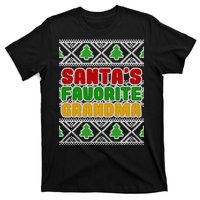 Santa's Favorite Grandma Ugly Sweater T-Shirt