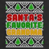 Santa's Favorite Grandma Ugly Sweater 11oz C Handle Ceramic Mug