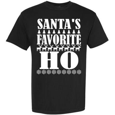 Santa's Favorite Ho Garment-Dyed Heavyweight T-Shirt