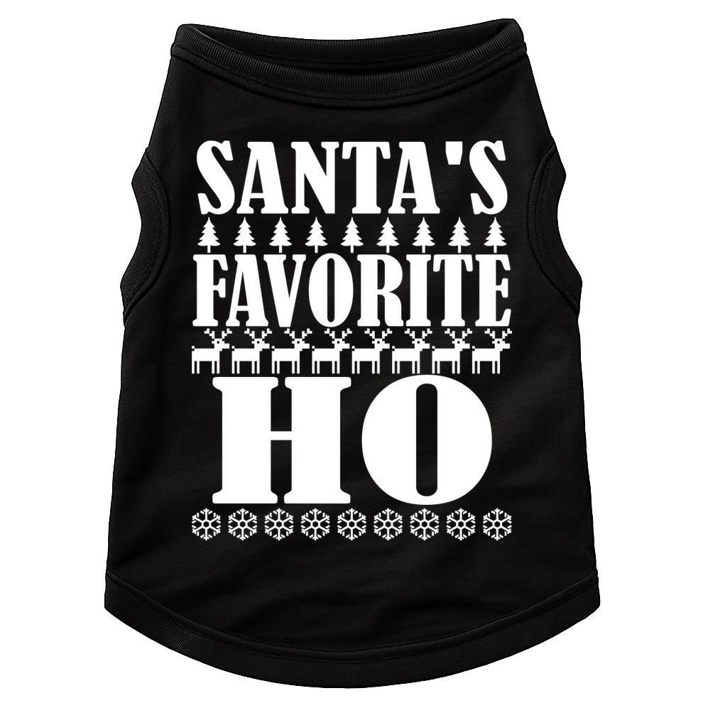 Santa's Favorite Ho Doggie Tank