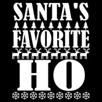 Santa's Favorite Ho Apron