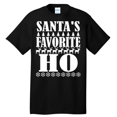 Santa's Favorite Ho Tall T-Shirt