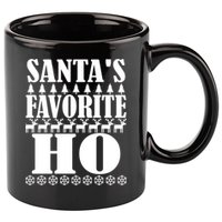 Santas Favorite Ho 11oz C Handle Ceramic Mug