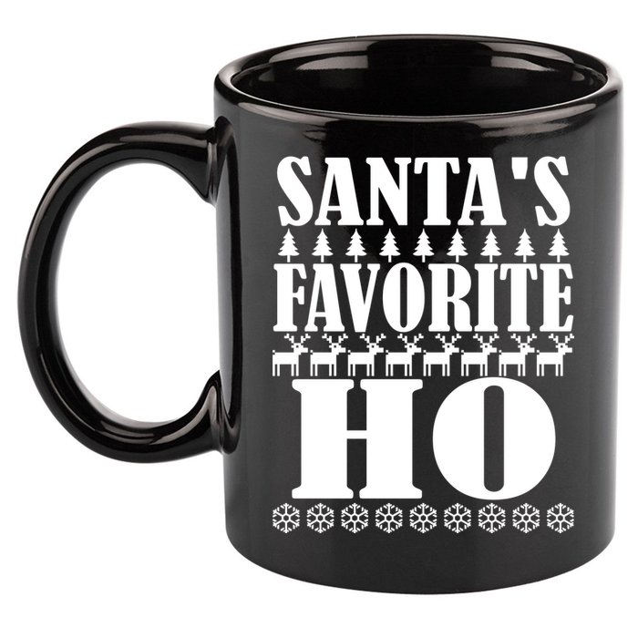 Santas Favorite Ho 11oz C Handle Ceramic Mug