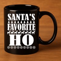 Santas Favorite Ho 11oz C Handle Ceramic Mug