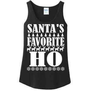 Santa's Favorite Ho Ladies Essential Tank