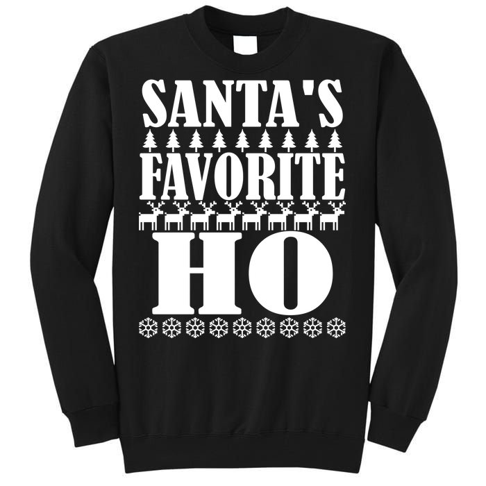 Santa's Favorite Ho Tall Sweatshirt