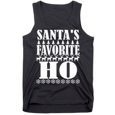 Santa's Favorite Ho Tank Top