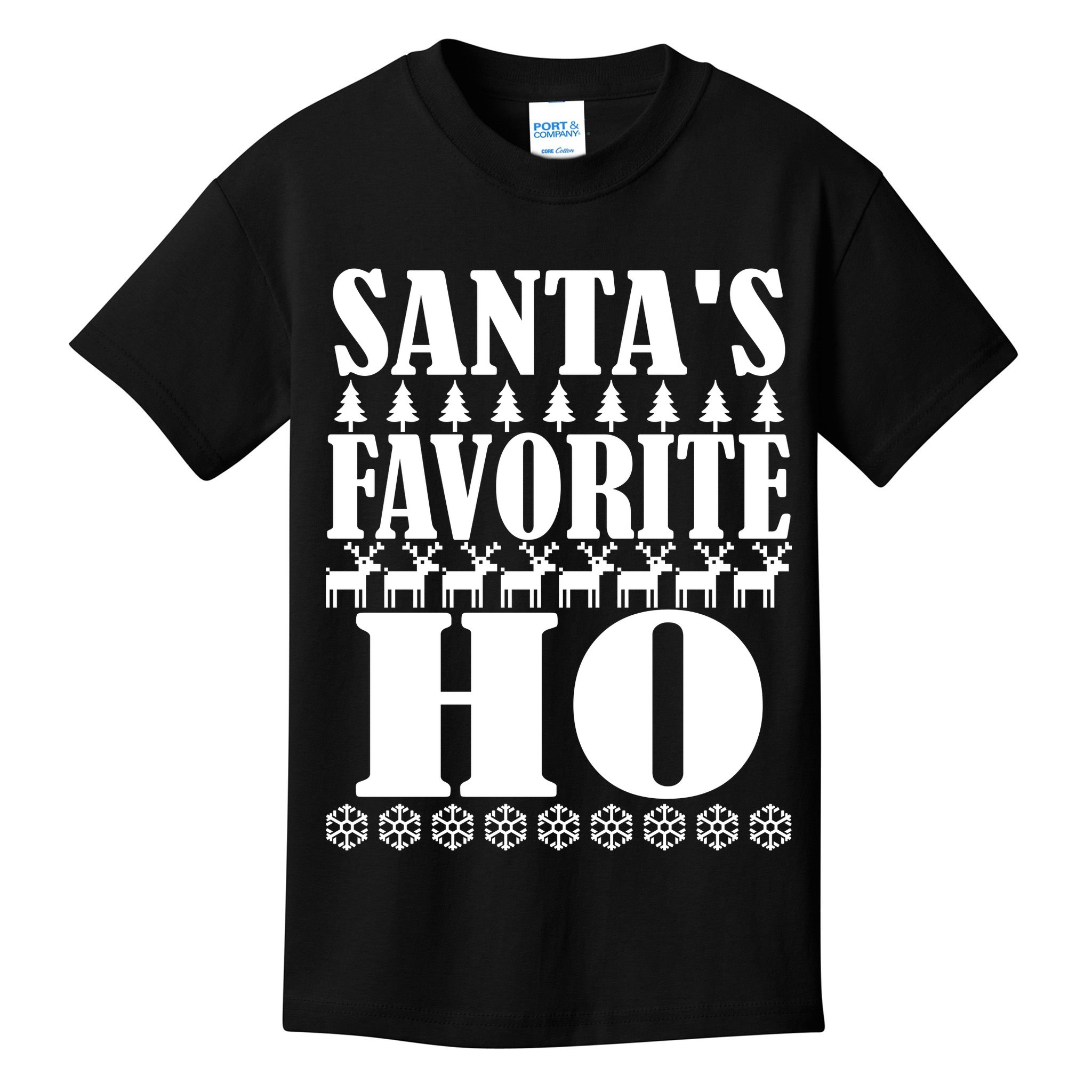 Santa's Favorite Ho Kids T-Shirt