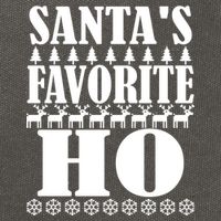 Santas Favorite Ho Cotton Canvas Backpack