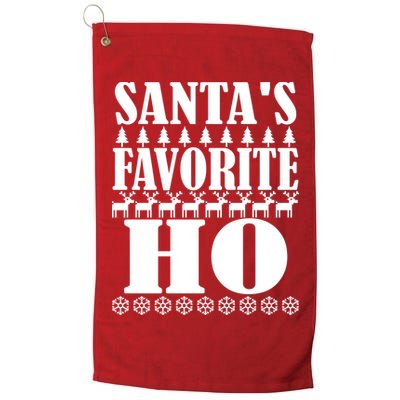 Santas Favorite Ho Golf Towel