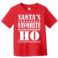 Santas Favorite Ho Toddler T-Shirt