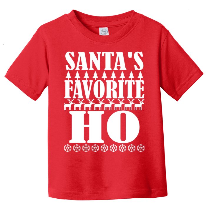 Santas Favorite Ho Toddler T-Shirt