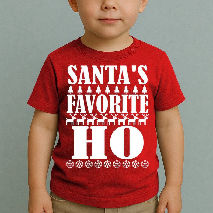 Santas Favorite Ho Toddler T-Shirt