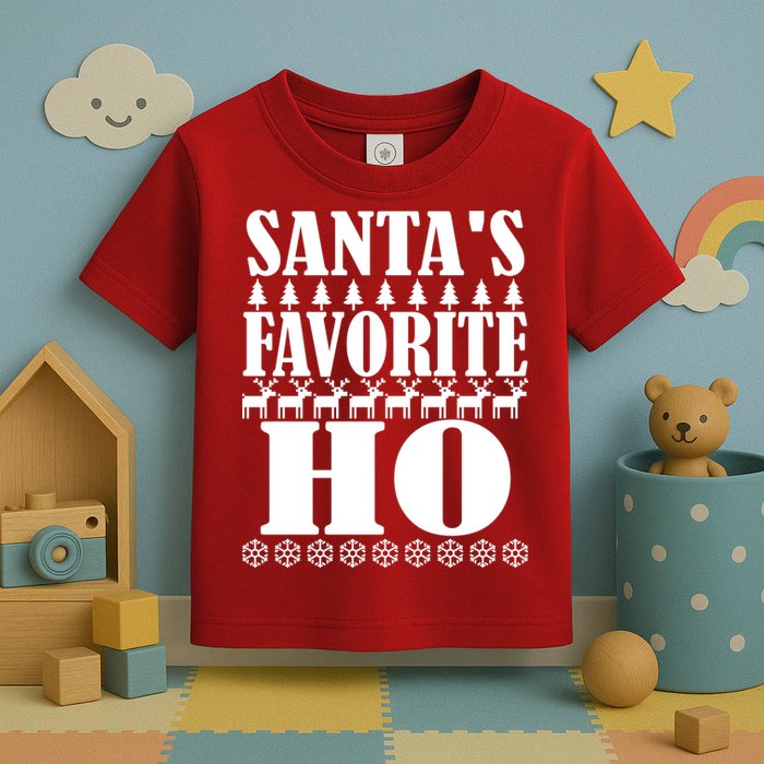 Santas Favorite Ho Toddler T-Shirt