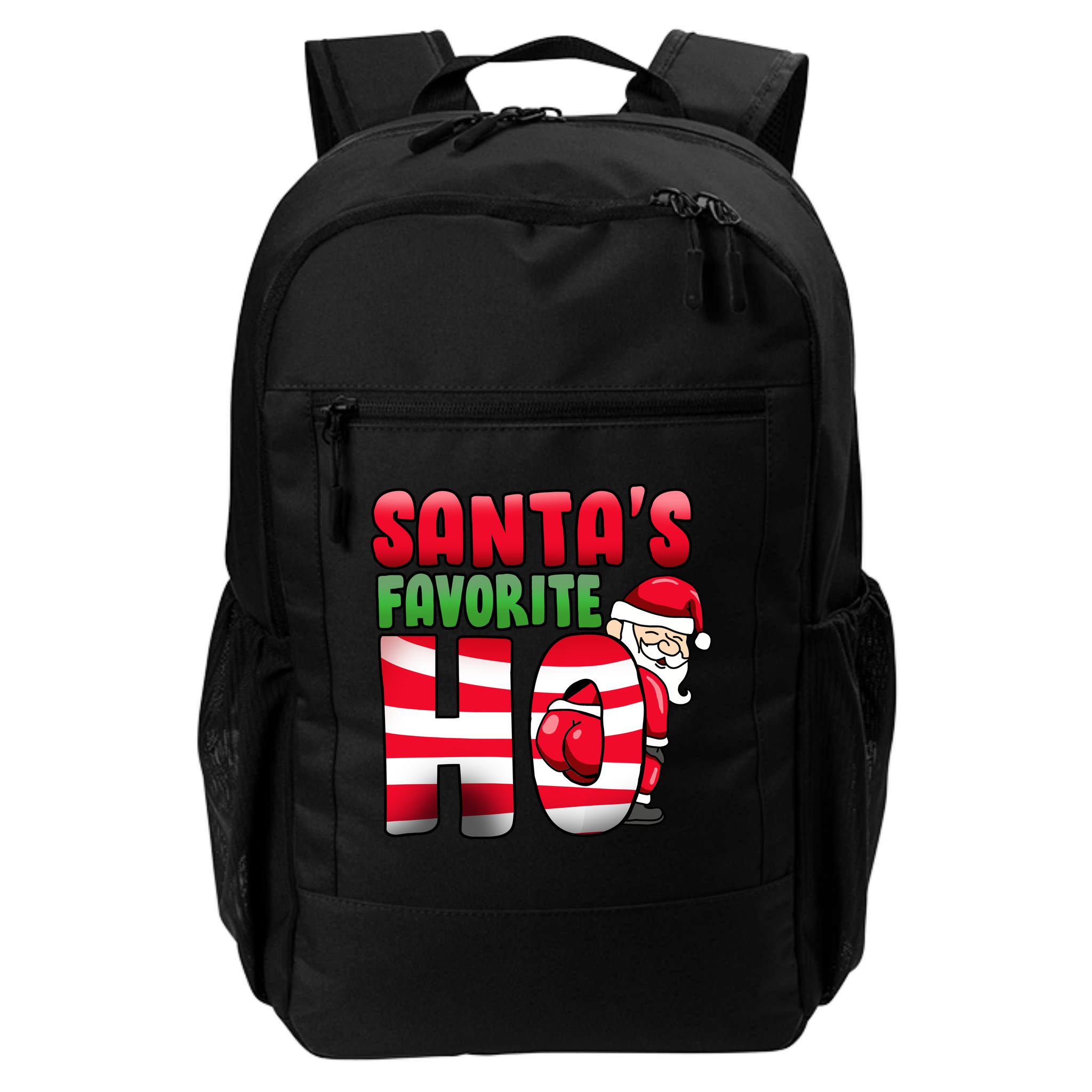 Santa's Favorite Ho Funny X-Mas Backpack