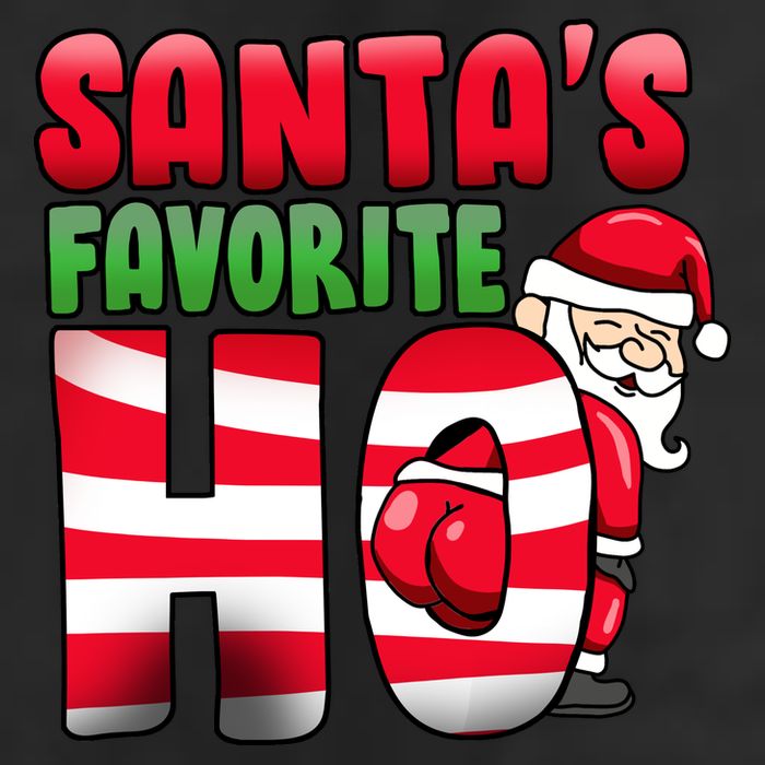 Santa's Favorite Ho Funny X-Mas Beanie