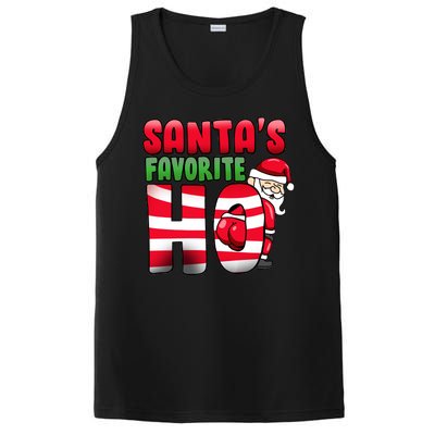 Santa's Favorite Ho Funny X-Mas PosiCharge Competitor Tank