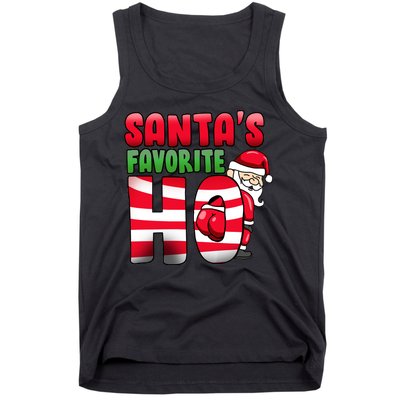 Santa's Favorite Ho Funny X-Mas Tank Top