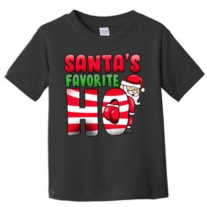 Santa's Favorite Ho Funny X-Mas Toddler T-Shirt