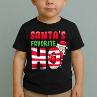 Santa's Favorite Ho Funny X-Mas Toddler T-Shirt