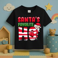 Santa's Favorite Ho Funny X-Mas Toddler T-Shirt