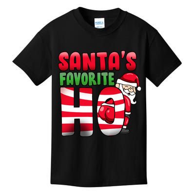 Santa's Favorite Ho Funny X-Mas Kids T-Shirt