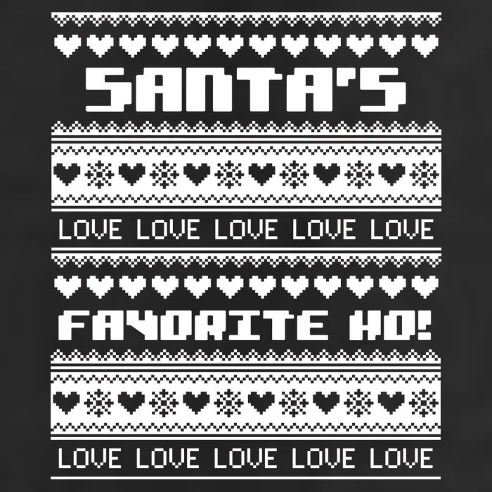 Santa's Favorite Ho Ugly Christmas Sweater Hat