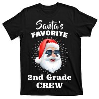 Santa's Favorite Second Grade Crew Christmas T-Shirt