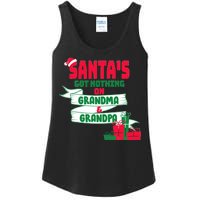 Santa's Got Nothing On Grandma And Grandpa Christmas Ladies Essential Tank