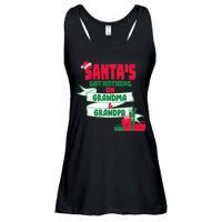 Santa's Got Nothing On Grandma And Grandpa Christmas Ladies Essential Flowy Tank