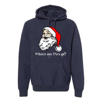 Santa's Ho Funny Christmas Premium Hoodie