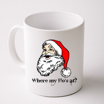 Santa's Ho Funny Christmas Coffee Mug