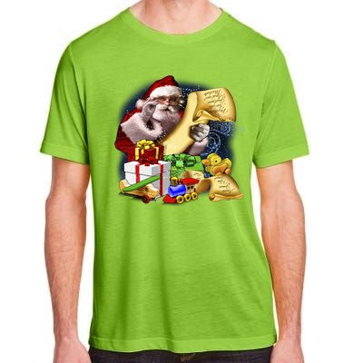 Santa's Making a List Adult ChromaSoft Performance T-Shirt