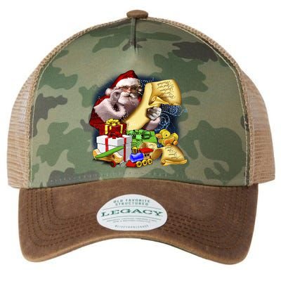 Santa's Making a List Legacy Tie Dye Trucker Hat