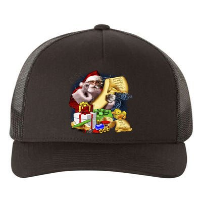 Santa's Making a List Yupoong Adult 5-Panel Trucker Hat