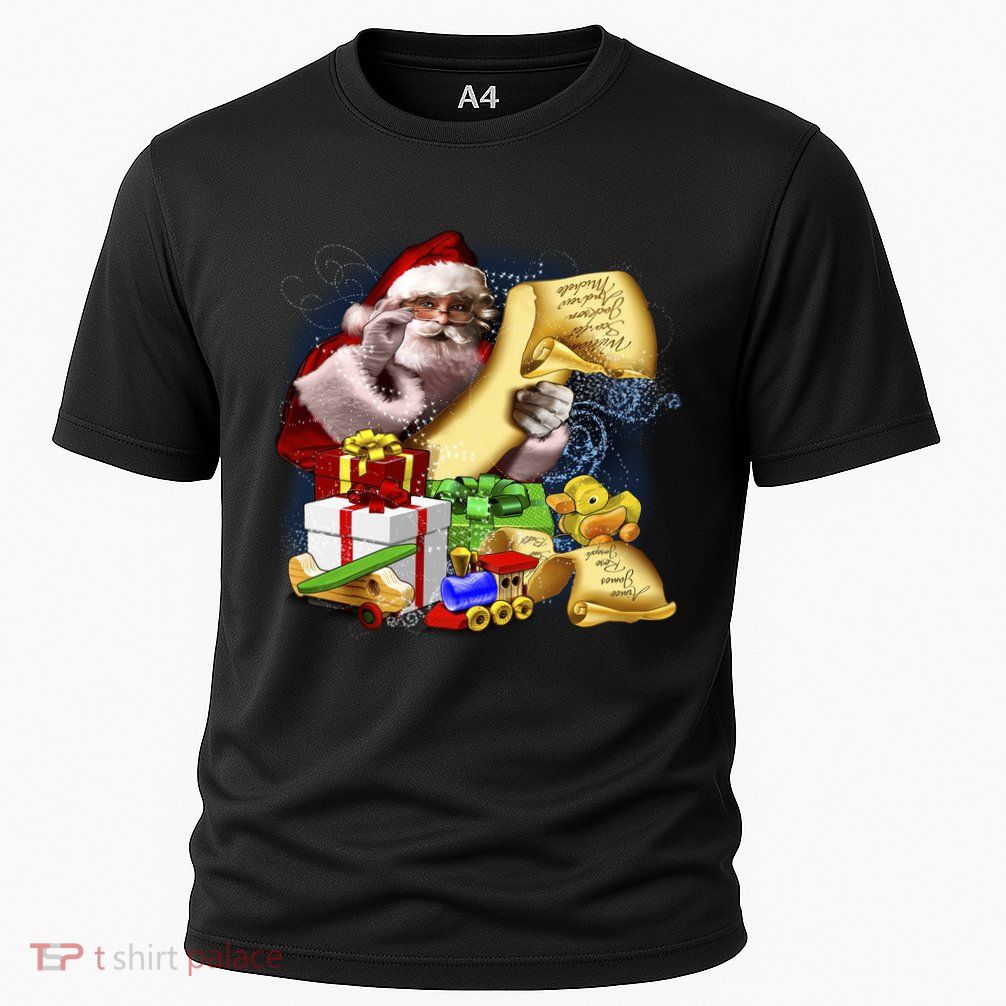 Santa's Making a List Performance Shirt
