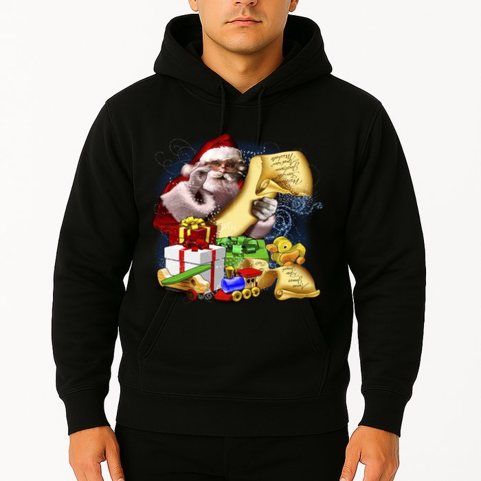 Santa's Making a List Hoodie