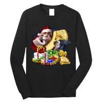 Santa's Making a List Long Sleeve Shirt