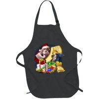 Santa's Making a List Full-Length Apron With Pockets