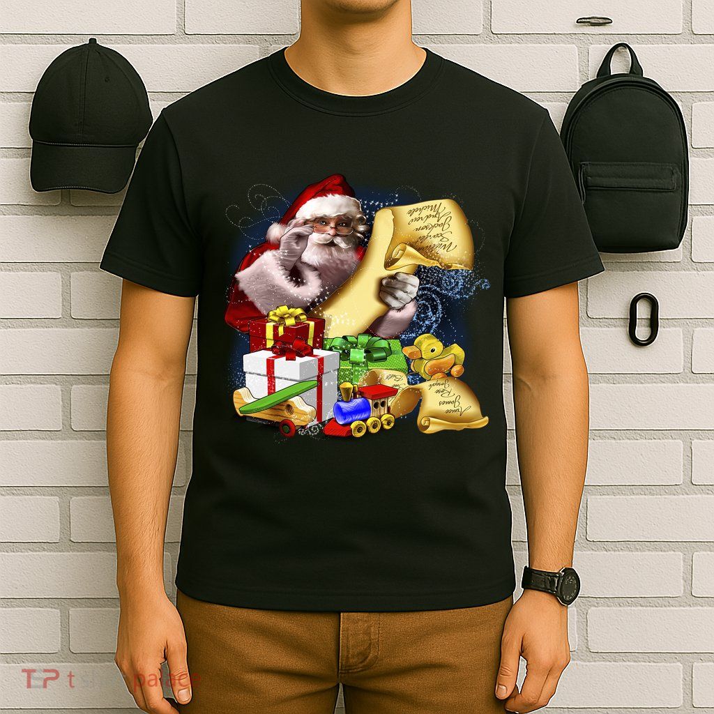 Santa's Making a List T-Shirt