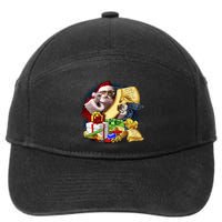 Santa's Making a List 7-Panel Snapback Hat