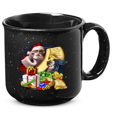 Santa's Making a List 15oz Campfire Ceramic Mug